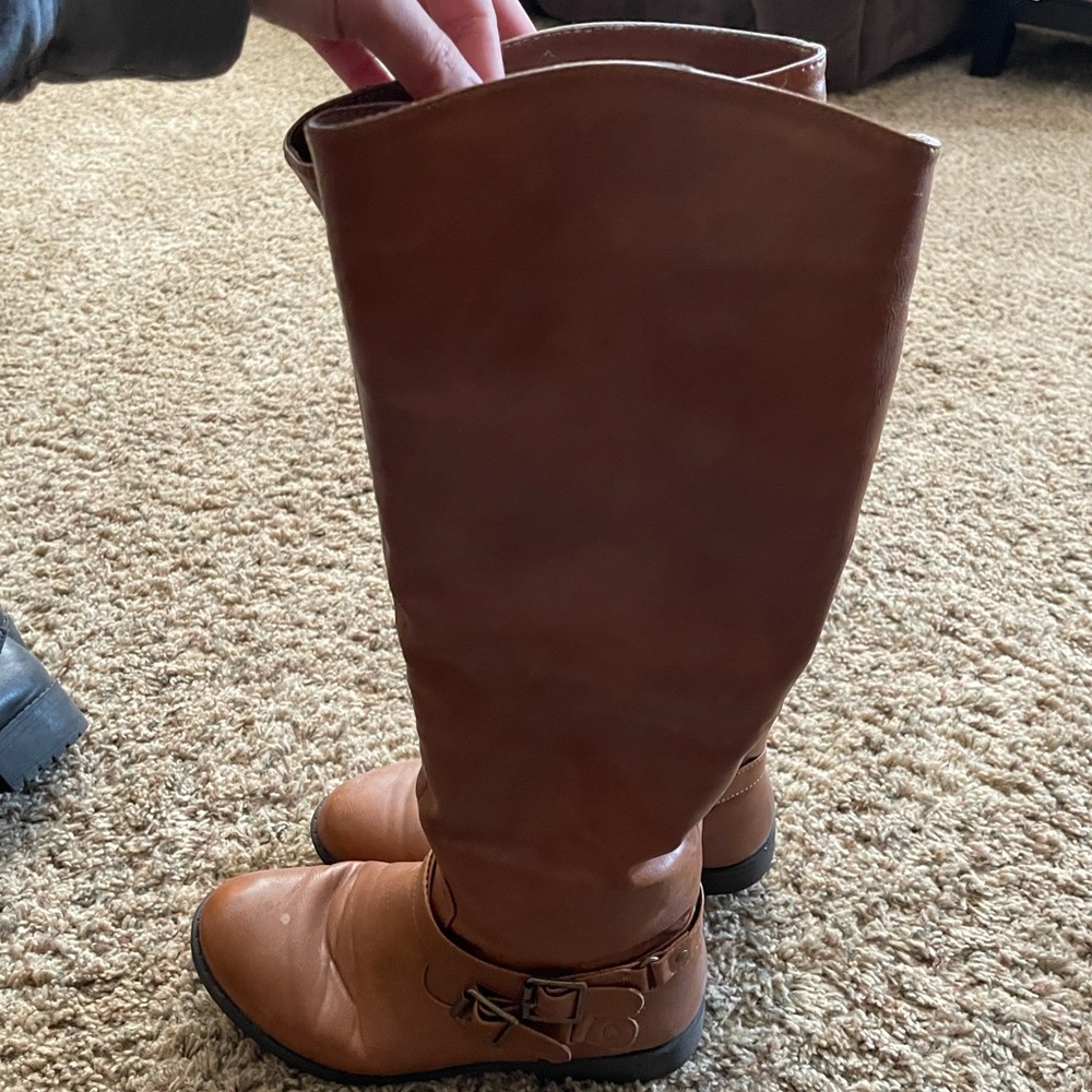 Knee High Brown Boots